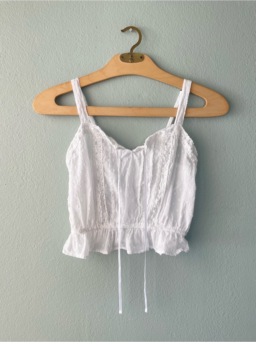 🌱5/$25🌱 Arizona | Delicate White Lace Cami Top Cottagecore